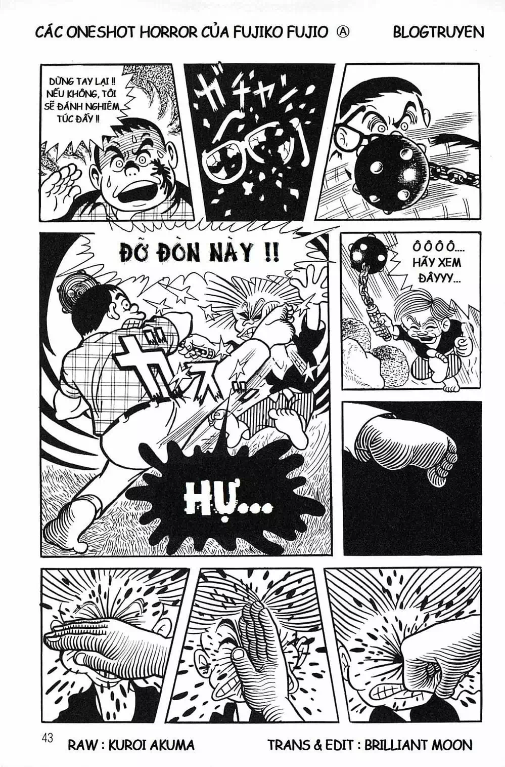 Truyện Tranh Các Oneshot Horror Của Fujiko F. Fujio trang 3