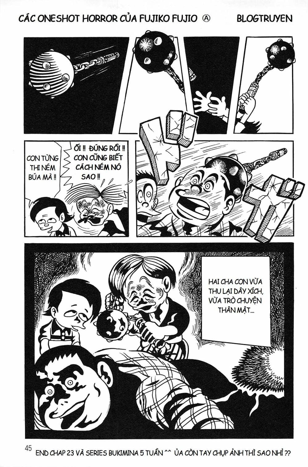 Truyện Tranh Các Oneshot Horror Của Fujiko F. Fujio trang 3