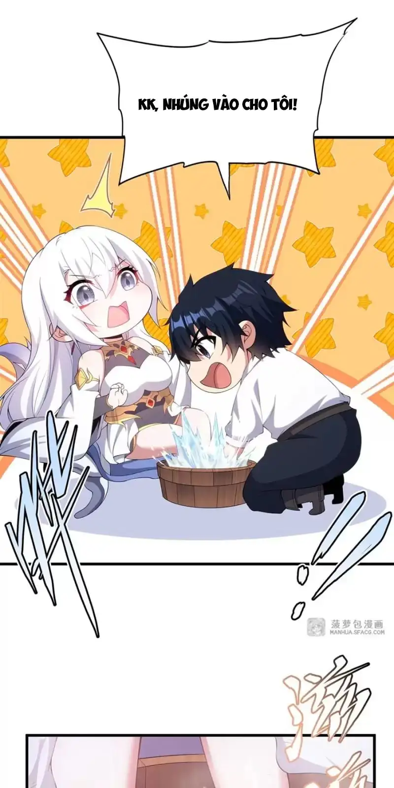 Truyện Tranh Im Miệng Đi Ác Long Ta Không Muốn Cùng Ngươi Trông Trẻ Đâu! trang 4