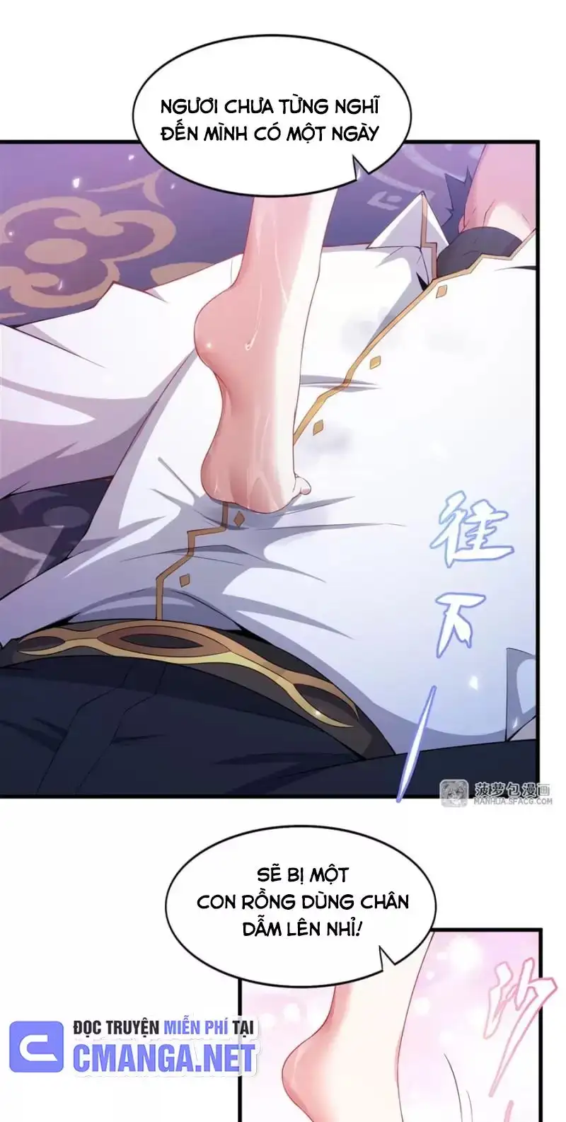 Truyện Tranh Im Miệng Đi Ác Long Ta Không Muốn Cùng Ngươi Trông Trẻ Đâu! trang 4