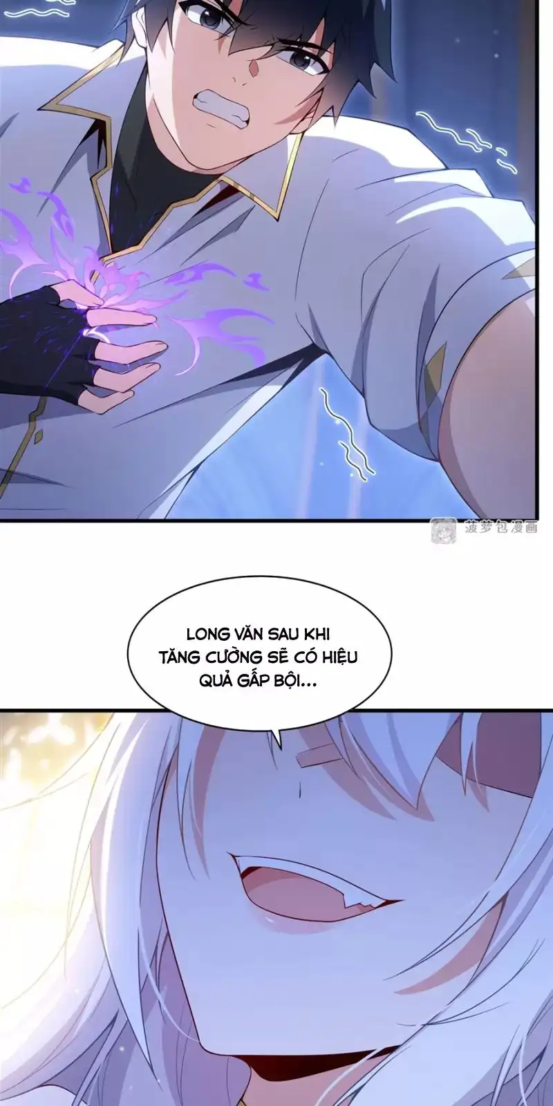 Truyện Tranh Im Miệng Đi Ác Long Ta Không Muốn Cùng Ngươi Trông Trẻ Đâu! trang 4