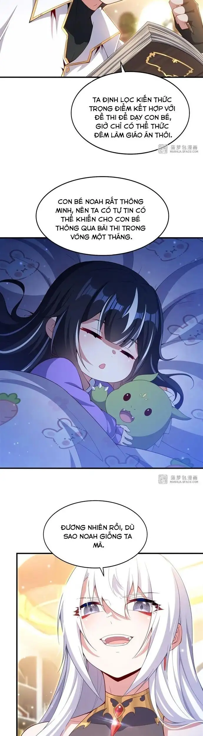 Truyện Tranh Im Miệng Đi Ác Long Ta Không Muốn Cùng Ngươi Trông Trẻ Đâu! trang 4