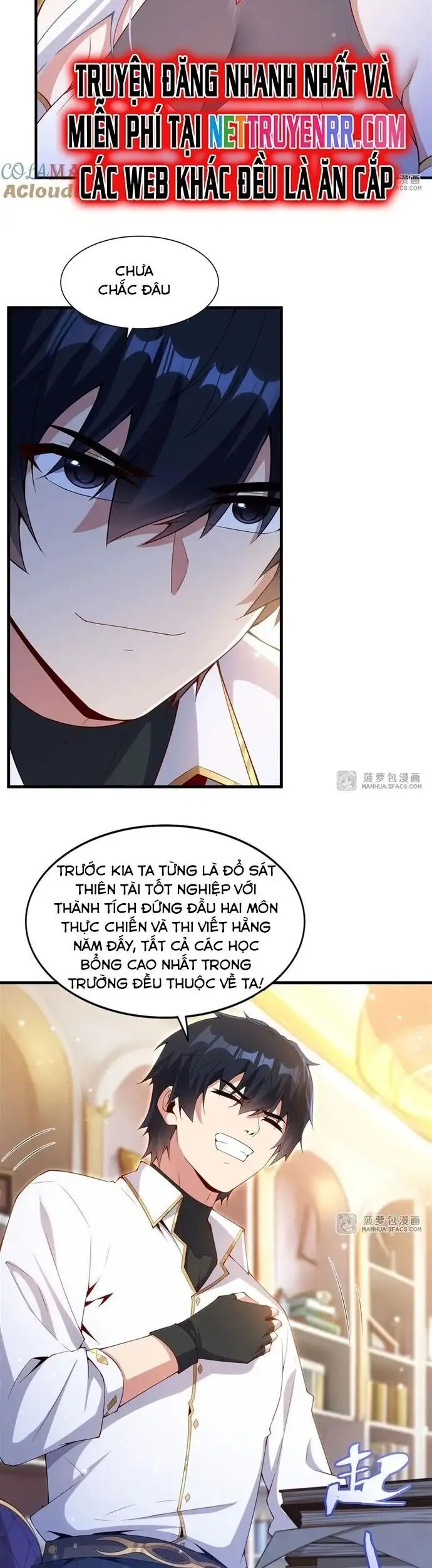 Truyện Tranh Im Miệng Đi Ác Long Ta Không Muốn Cùng Ngươi Trông Trẻ Đâu! trang 4