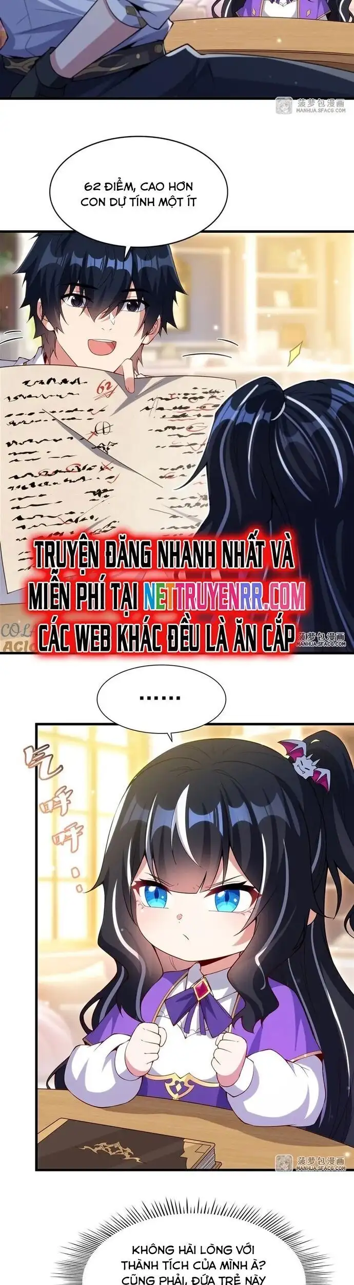 Truyện Tranh Im Miệng Đi Ác Long Ta Không Muốn Cùng Ngươi Trông Trẻ Đâu! trang 4