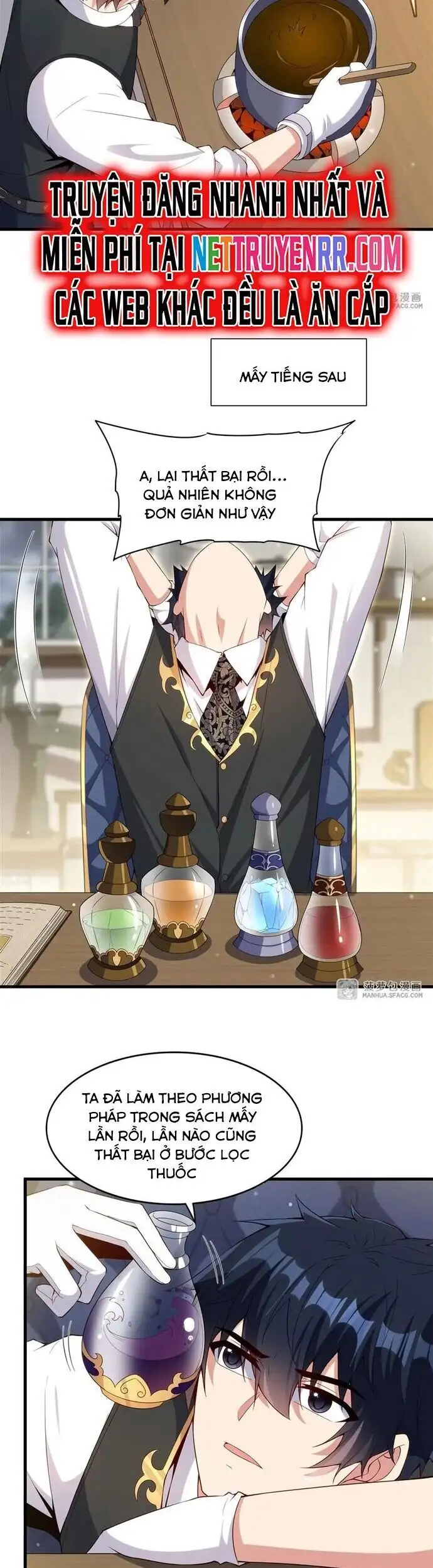 Truyện Tranh Im Miệng Đi Ác Long Ta Không Muốn Cùng Ngươi Trông Trẻ Đâu! trang 4