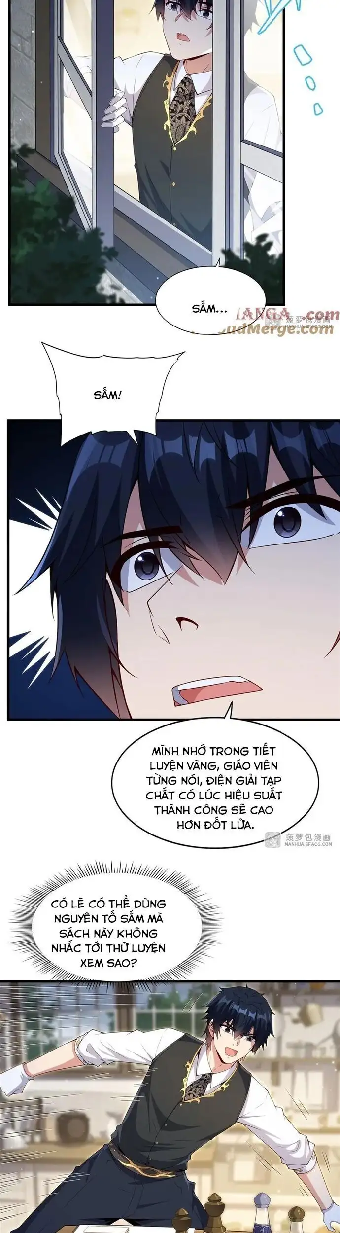 Truyện Tranh Im Miệng Đi Ác Long Ta Không Muốn Cùng Ngươi Trông Trẻ Đâu! trang 4