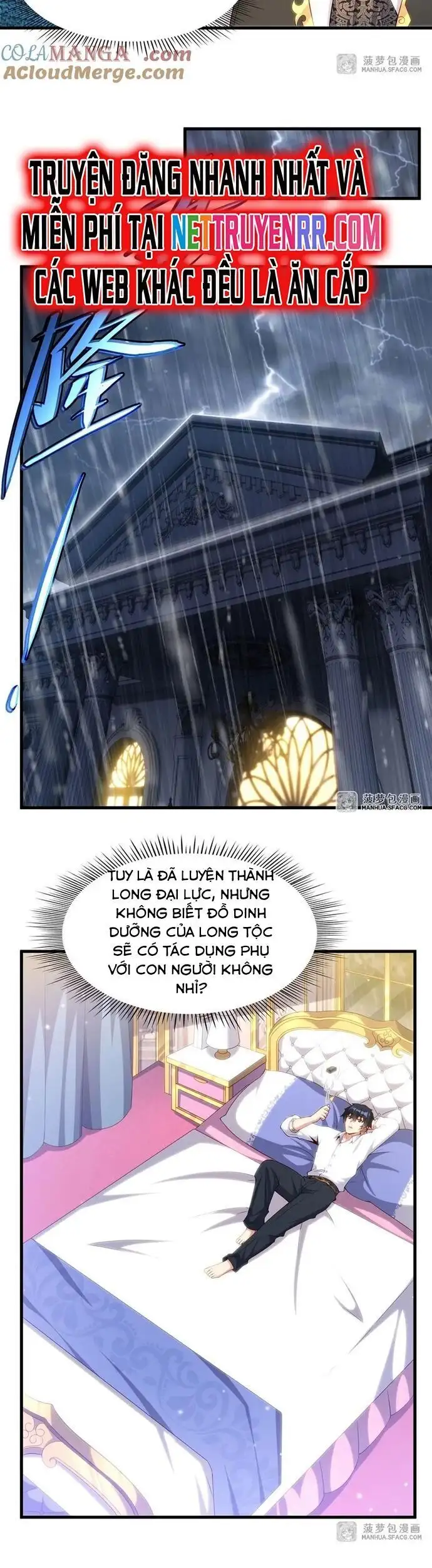 Truyện Tranh Im Miệng Đi Ác Long Ta Không Muốn Cùng Ngươi Trông Trẻ Đâu! trang 4