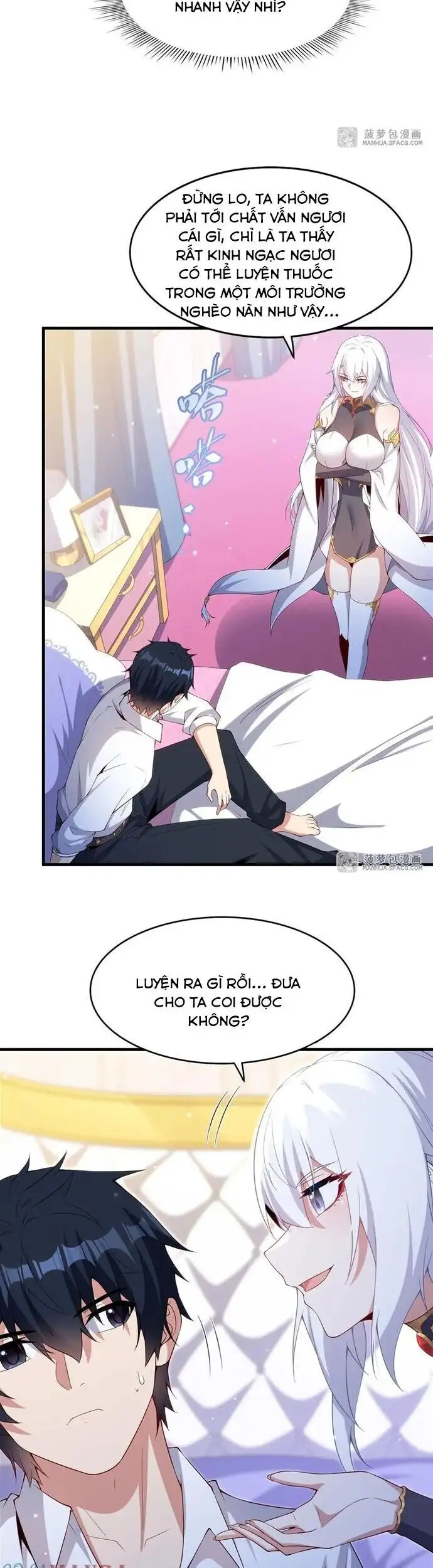 Truyện Tranh Im Miệng Đi Ác Long Ta Không Muốn Cùng Ngươi Trông Trẻ Đâu! trang 4