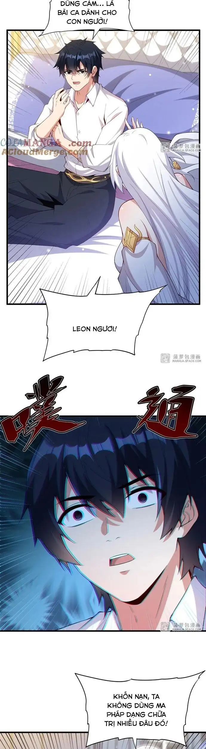 Truyện Tranh Im Miệng Đi Ác Long Ta Không Muốn Cùng Ngươi Trông Trẻ Đâu! trang 4