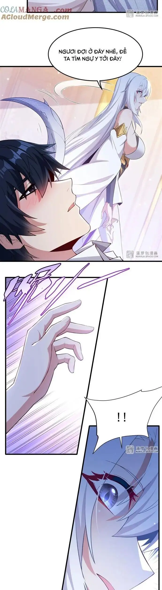 Truyện Tranh Im Miệng Đi Ác Long Ta Không Muốn Cùng Ngươi Trông Trẻ Đâu! trang 4