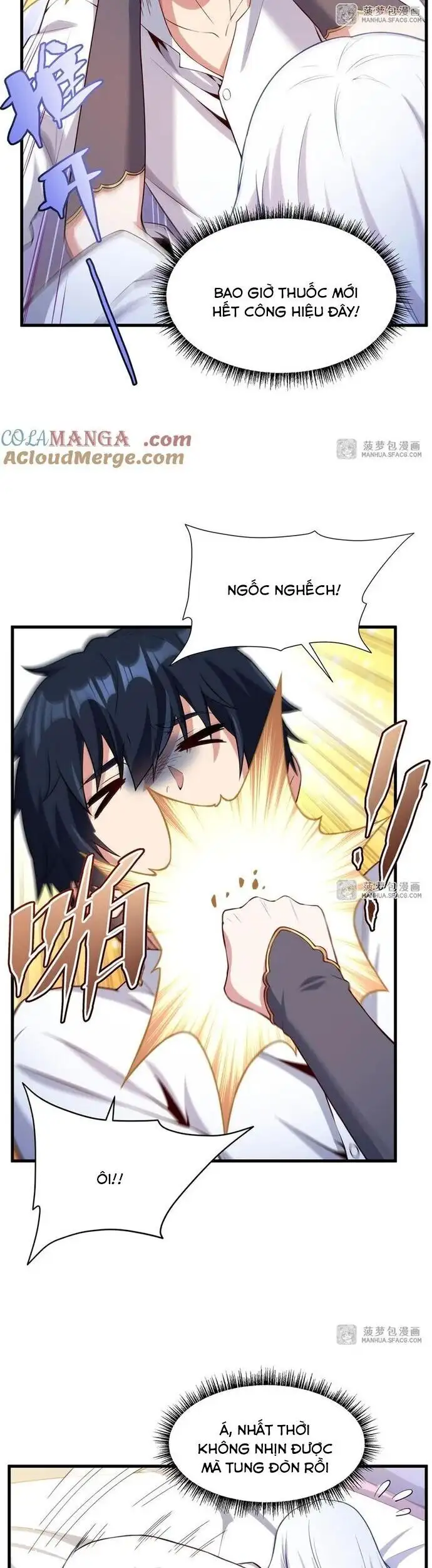 Truyện Tranh Im Miệng Đi Ác Long Ta Không Muốn Cùng Ngươi Trông Trẻ Đâu! trang 4