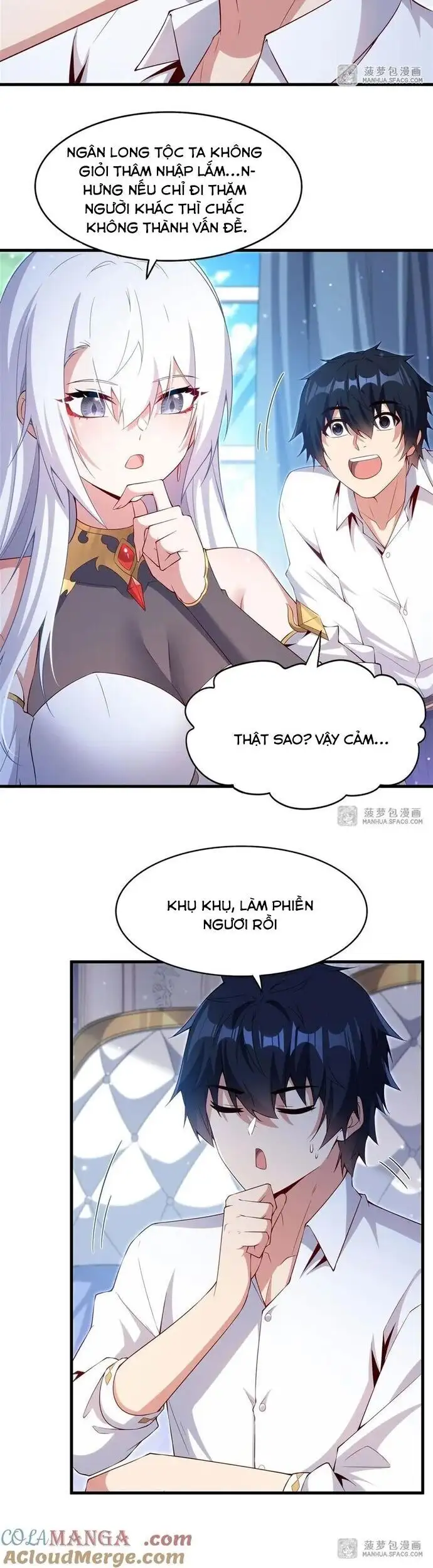 Truyện Tranh Im Miệng Đi Ác Long Ta Không Muốn Cùng Ngươi Trông Trẻ Đâu! trang 4