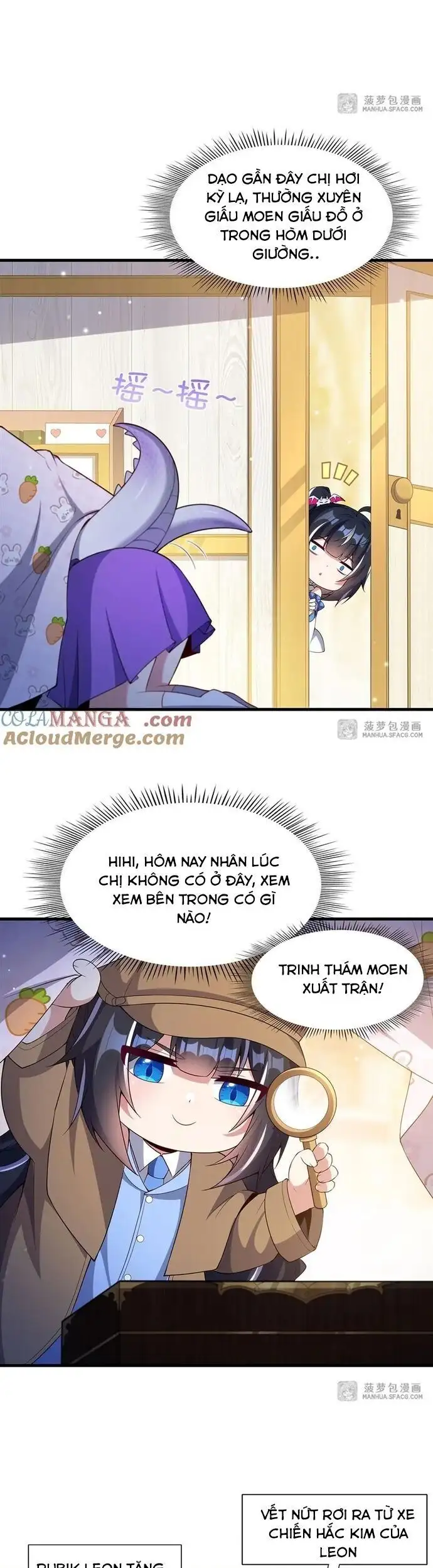 Truyện Tranh Im Miệng Đi Ác Long Ta Không Muốn Cùng Ngươi Trông Trẻ Đâu! trang 4