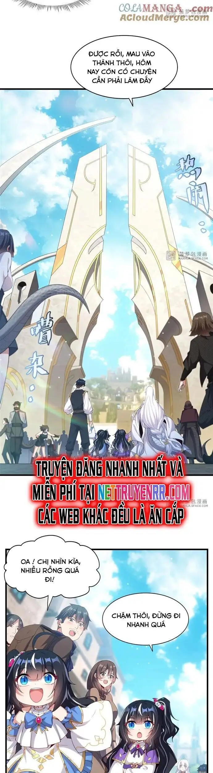 Truyện Tranh Im Miệng Đi Ác Long Ta Không Muốn Cùng Ngươi Trông Trẻ Đâu! trang 4