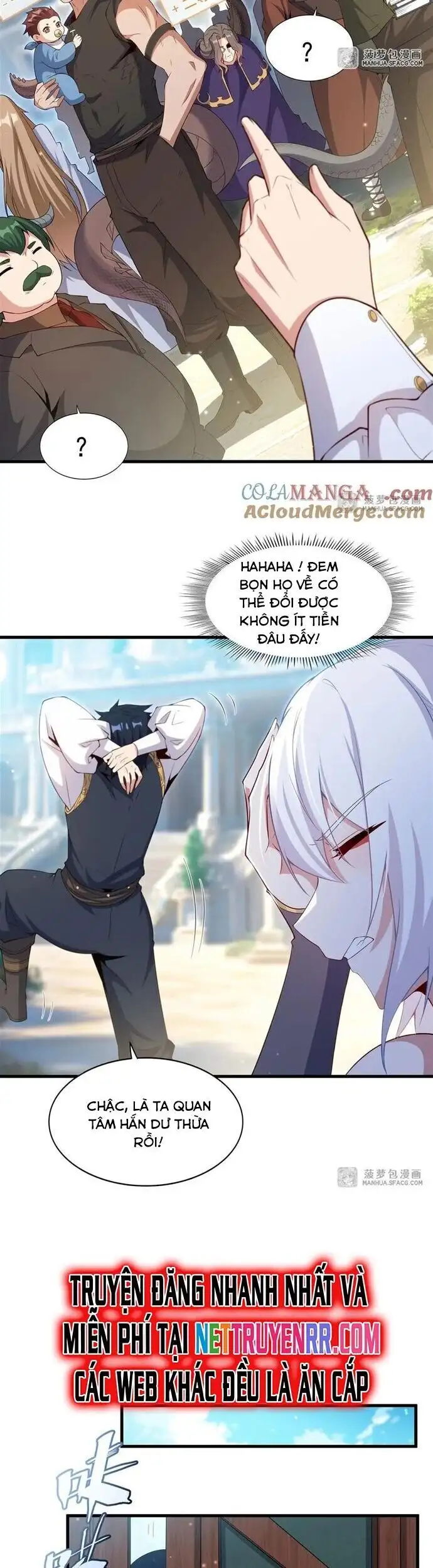 Truyện Tranh Im Miệng Đi Ác Long Ta Không Muốn Cùng Ngươi Trông Trẻ Đâu! trang 4