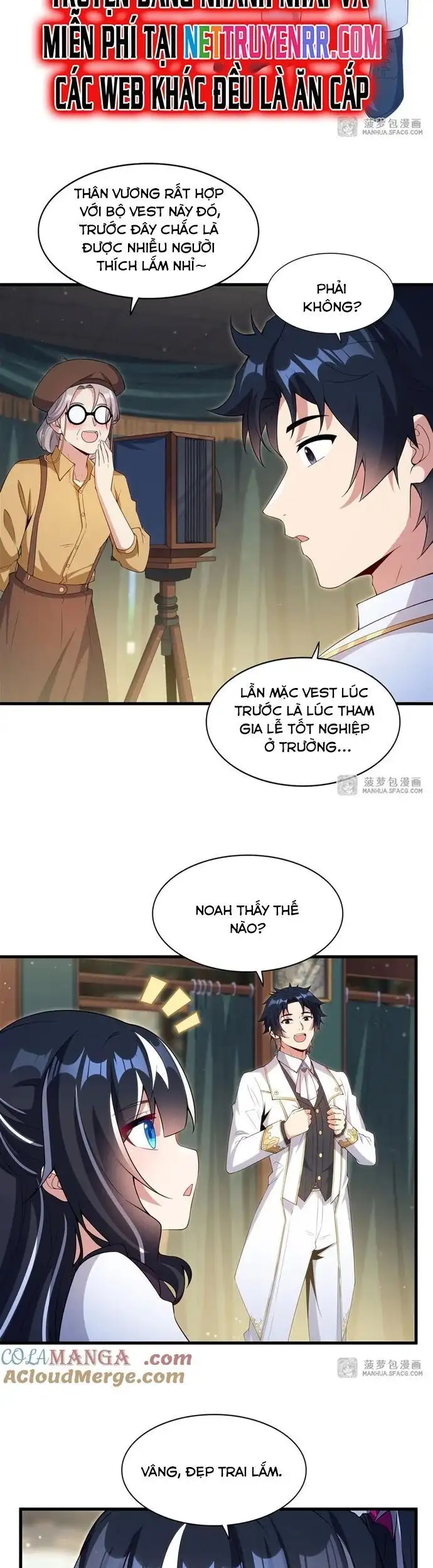 Truyện Tranh Im Miệng Đi Ác Long Ta Không Muốn Cùng Ngươi Trông Trẻ Đâu! trang 4