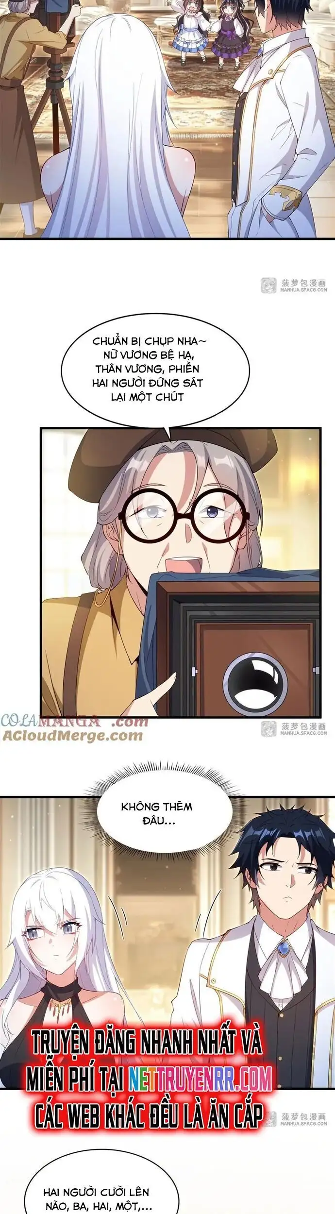 Truyện Tranh Im Miệng Đi Ác Long Ta Không Muốn Cùng Ngươi Trông Trẻ Đâu! trang 4