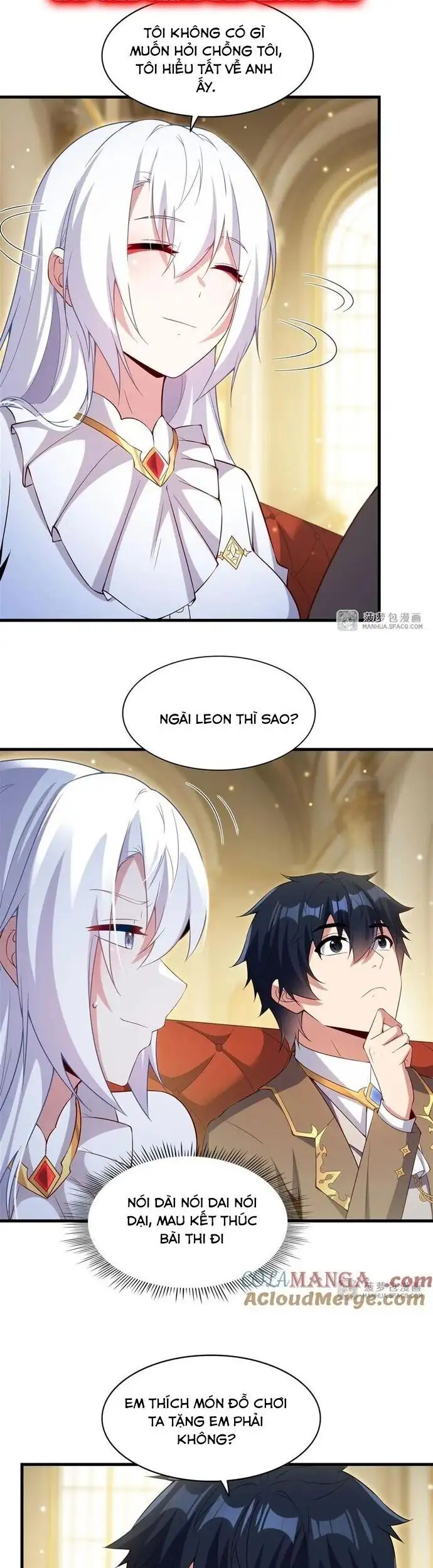 Truyện Tranh Im Miệng Đi Ác Long Ta Không Muốn Cùng Ngươi Trông Trẻ Đâu! trang 4