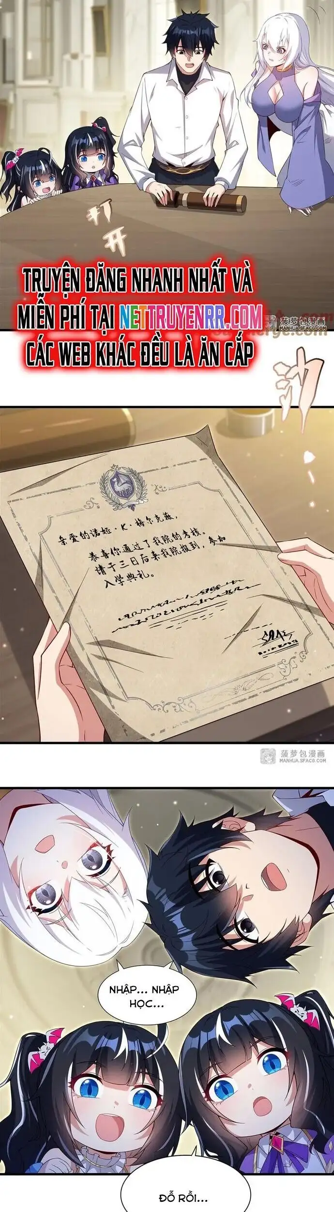 Truyện Tranh Im Miệng Đi Ác Long Ta Không Muốn Cùng Ngươi Trông Trẻ Đâu! trang 4