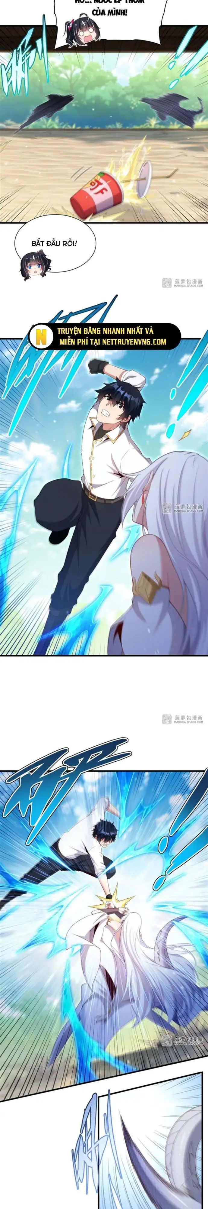 Truyện Tranh Im Miệng Đi Ác Long Ta Không Muốn Cùng Ngươi Trông Trẻ Đâu! trang 4