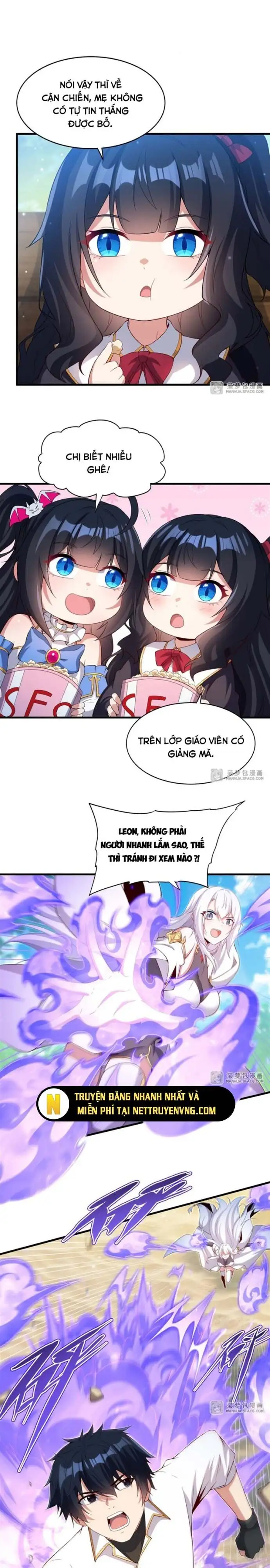 Truyện Tranh Im Miệng Đi Ác Long Ta Không Muốn Cùng Ngươi Trông Trẻ Đâu! trang 4