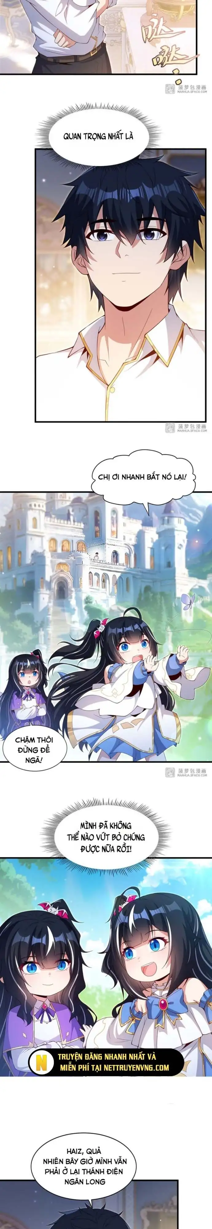 Truyện Tranh Im Miệng Đi Ác Long Ta Không Muốn Cùng Ngươi Trông Trẻ Đâu! trang 4