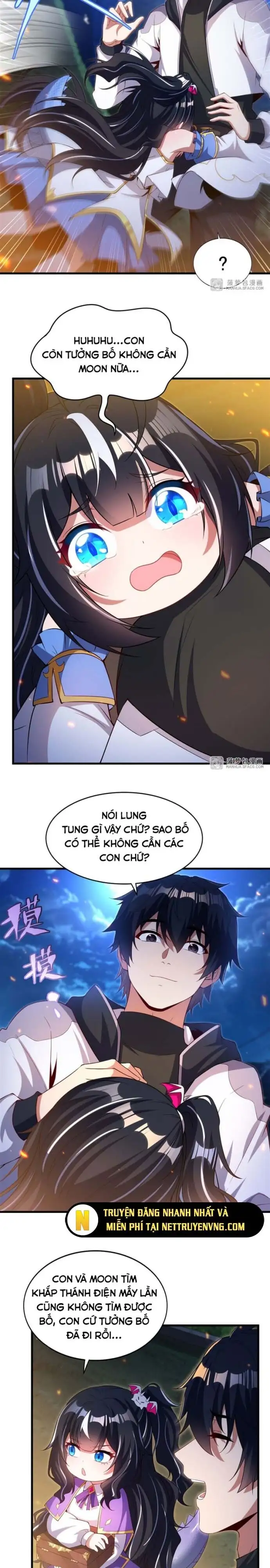 Truyện Tranh Im Miệng Đi Ác Long Ta Không Muốn Cùng Ngươi Trông Trẻ Đâu! trang 4