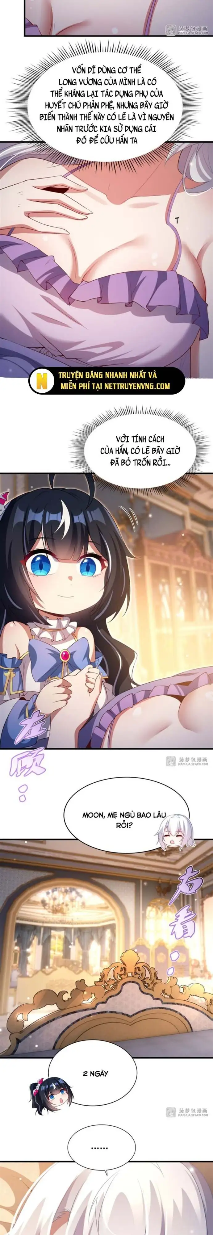 Truyện Tranh Im Miệng Đi Ác Long Ta Không Muốn Cùng Ngươi Trông Trẻ Đâu! trang 4