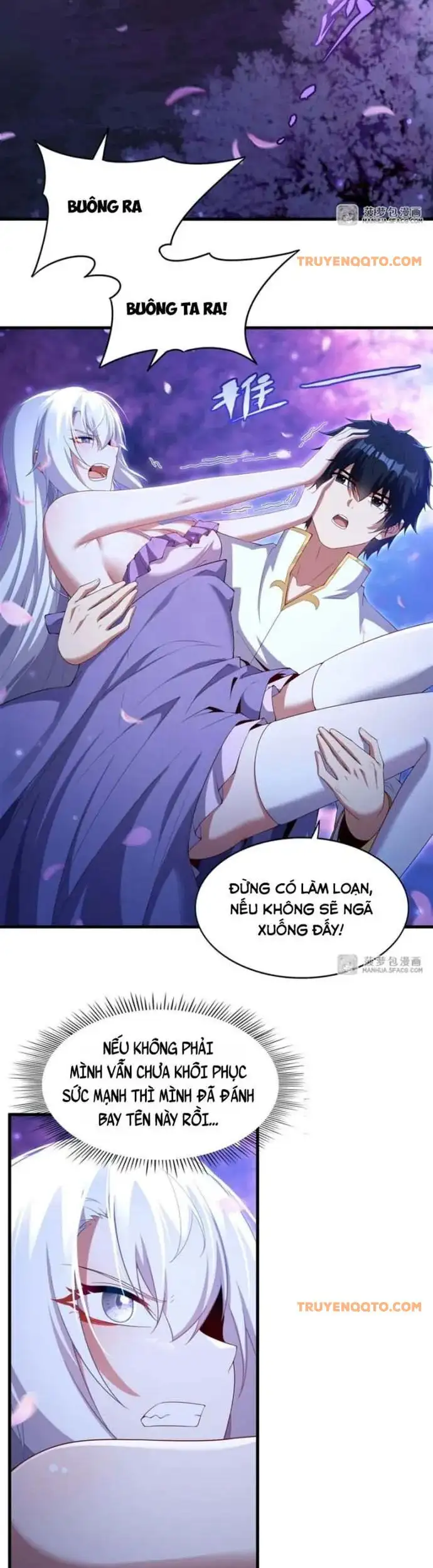 Truyện Tranh Im Miệng Đi Ác Long Ta Không Muốn Cùng Ngươi Trông Trẻ Đâu! trang 4