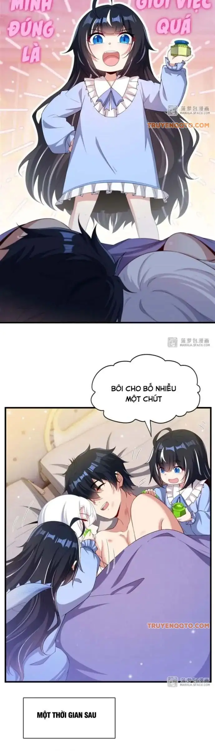 Truyện Tranh Im Miệng Đi Ác Long Ta Không Muốn Cùng Ngươi Trông Trẻ Đâu! trang 4