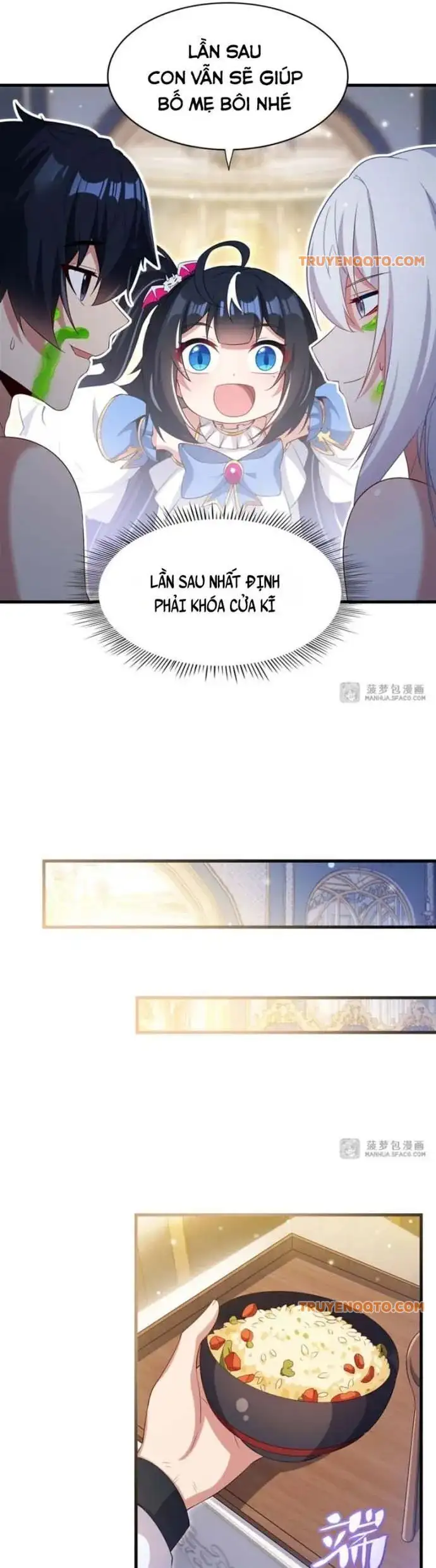 Truyện Tranh Im Miệng Đi Ác Long Ta Không Muốn Cùng Ngươi Trông Trẻ Đâu! trang 4