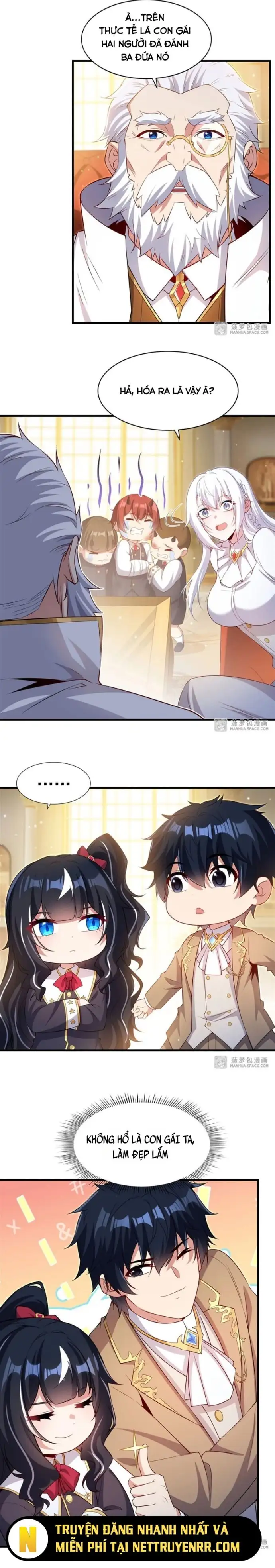 Truyện Tranh Im Miệng Đi Ác Long Ta Không Muốn Cùng Ngươi Trông Trẻ Đâu! trang 4