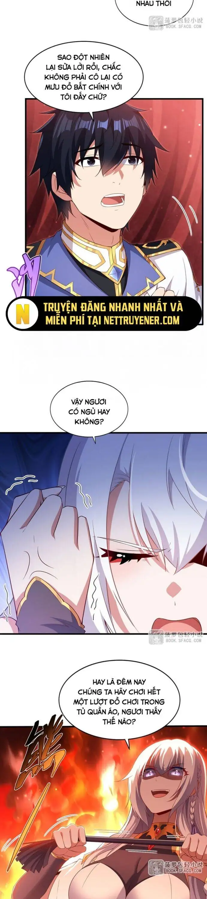 Truyện Tranh Im Miệng Đi Ác Long Ta Không Muốn Cùng Ngươi Trông Trẻ Đâu! trang 4