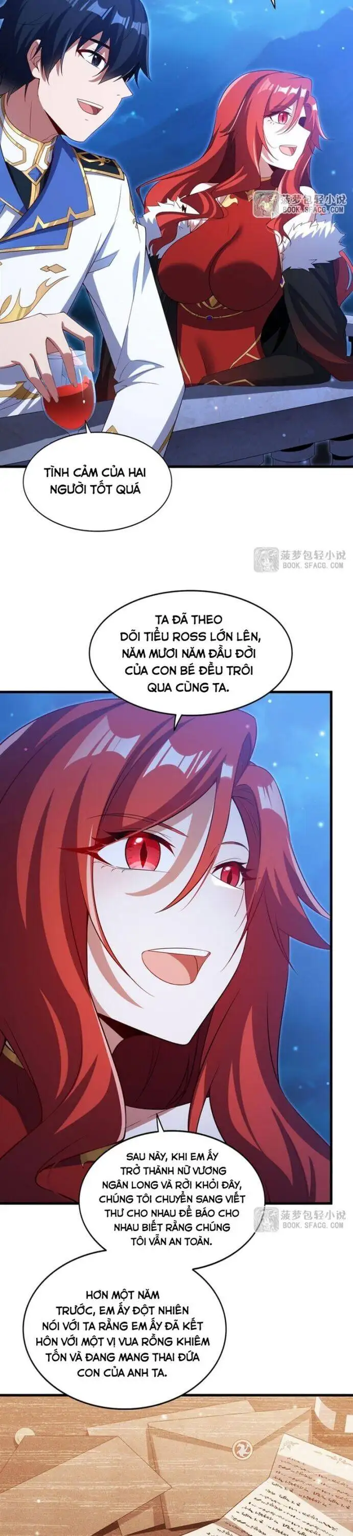 Truyện Tranh Im Miệng Đi Ác Long Ta Không Muốn Cùng Ngươi Trông Trẻ Đâu! trang 4