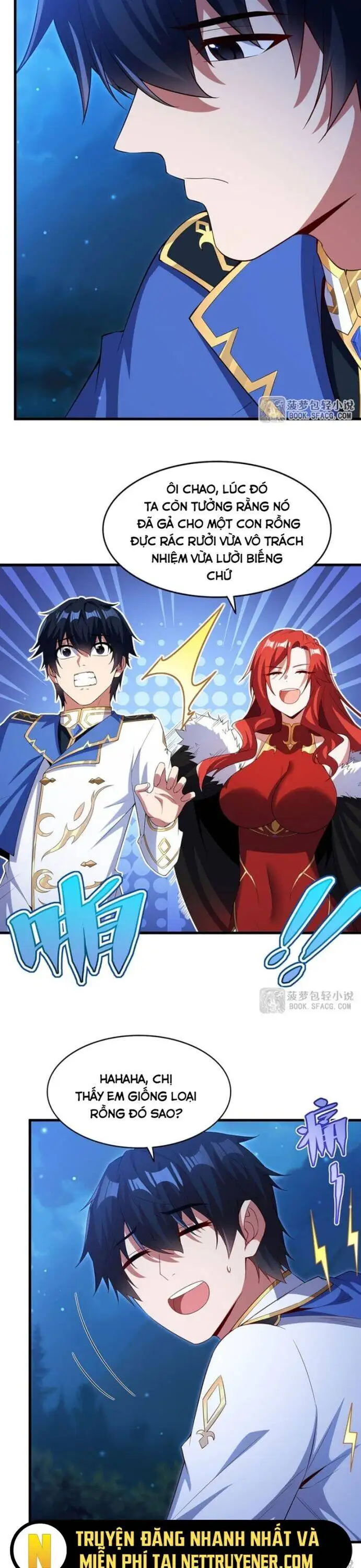 Truyện Tranh Im Miệng Đi Ác Long Ta Không Muốn Cùng Ngươi Trông Trẻ Đâu! trang 4