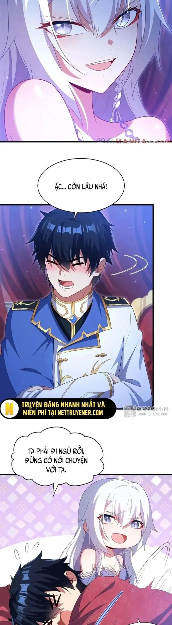 Truyện Tranh Im Miệng Đi Ác Long Ta Không Muốn Cùng Ngươi Trông Trẻ Đâu! trang 4