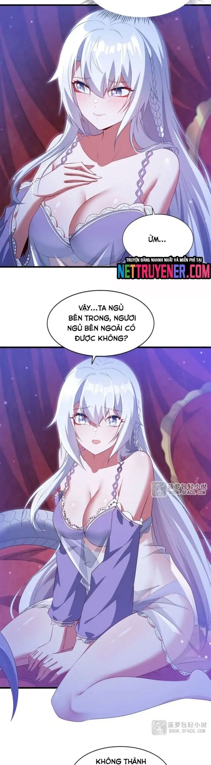 Truyện Tranh Im Miệng Đi Ác Long Ta Không Muốn Cùng Ngươi Trông Trẻ Đâu! trang 4