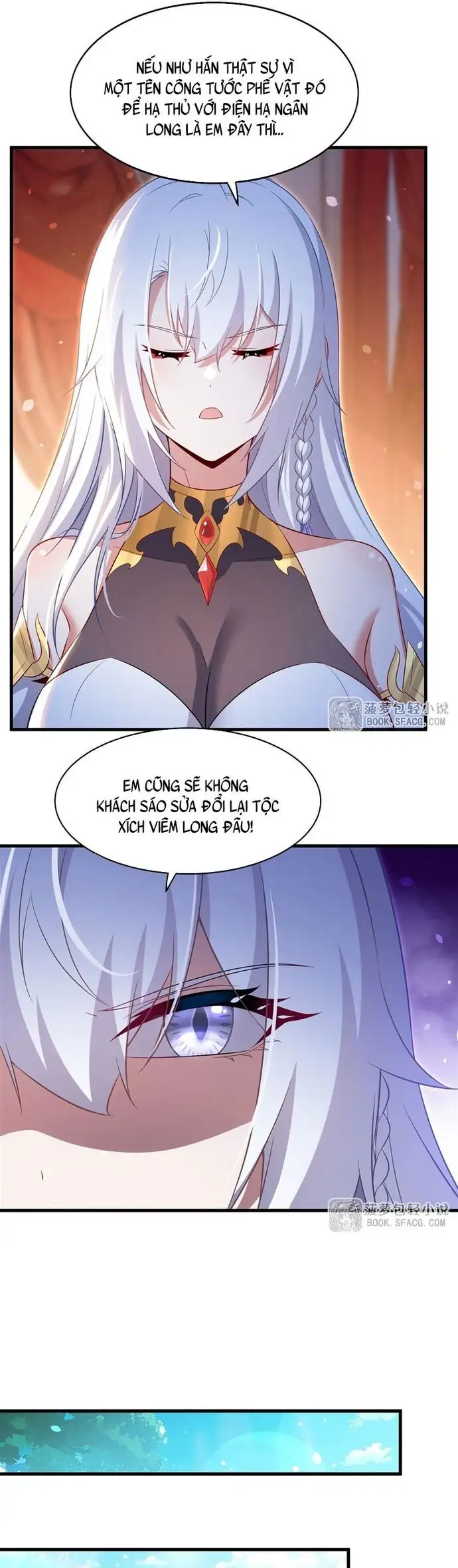 Truyện Tranh Im Miệng Đi Ác Long Ta Không Muốn Cùng Ngươi Trông Trẻ Đâu! trang 4