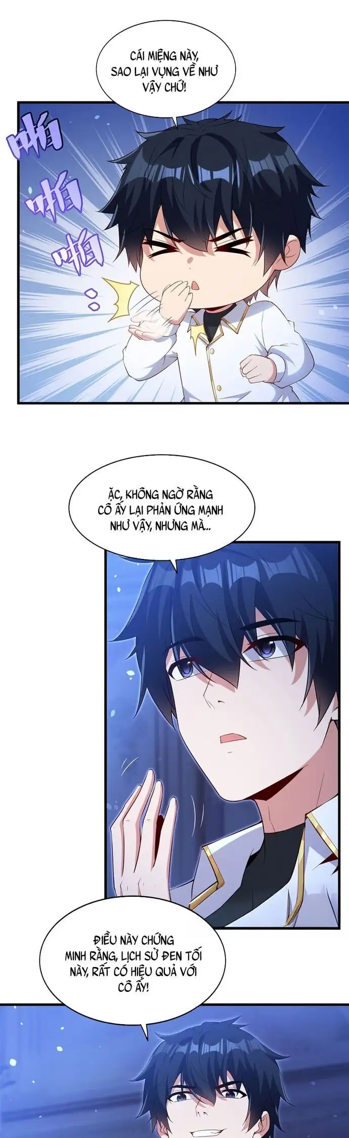 Truyện Tranh Im Miệng Đi Ác Long Ta Không Muốn Cùng Ngươi Trông Trẻ Đâu! trang 4