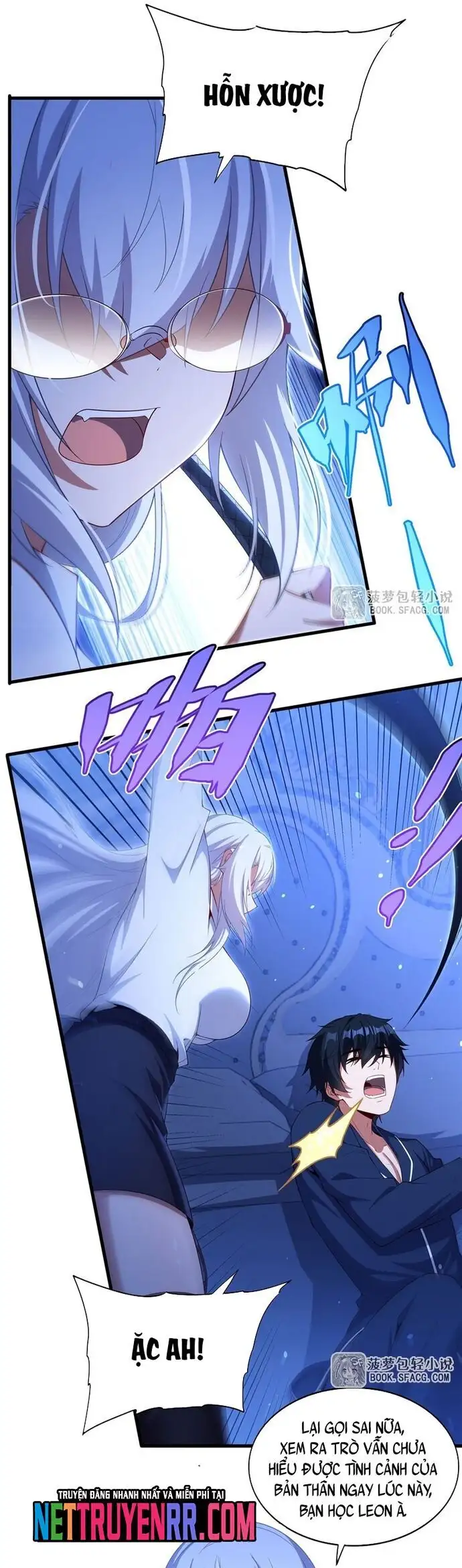 Truyện Tranh Im Miệng Đi Ác Long Ta Không Muốn Cùng Ngươi Trông Trẻ Đâu! trang 4