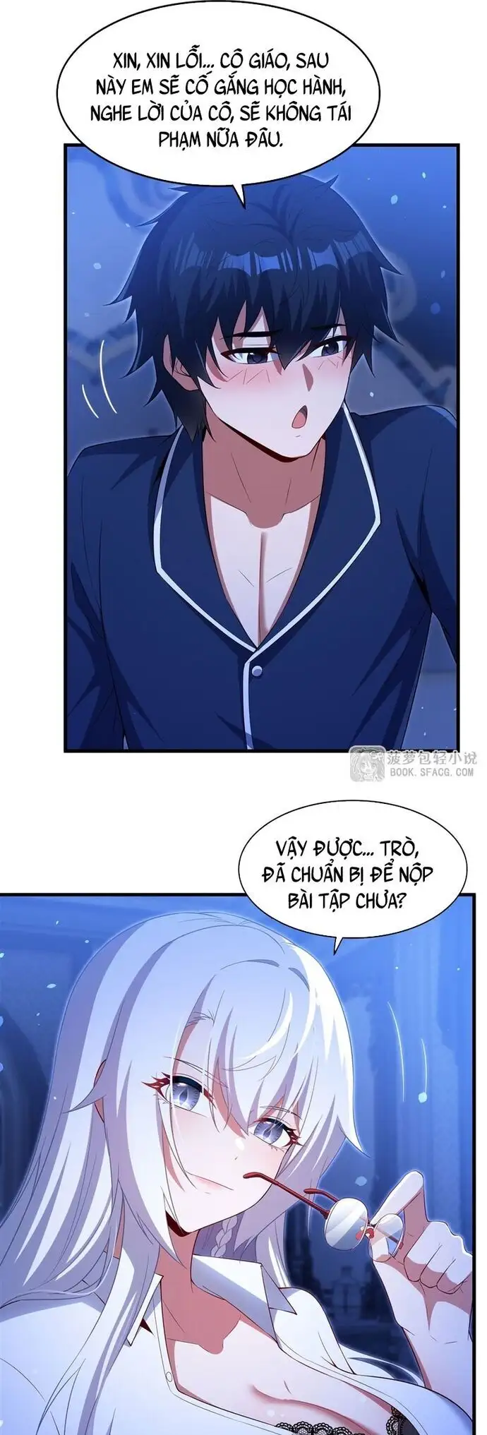 Truyện Tranh Im Miệng Đi Ác Long Ta Không Muốn Cùng Ngươi Trông Trẻ Đâu! trang 4