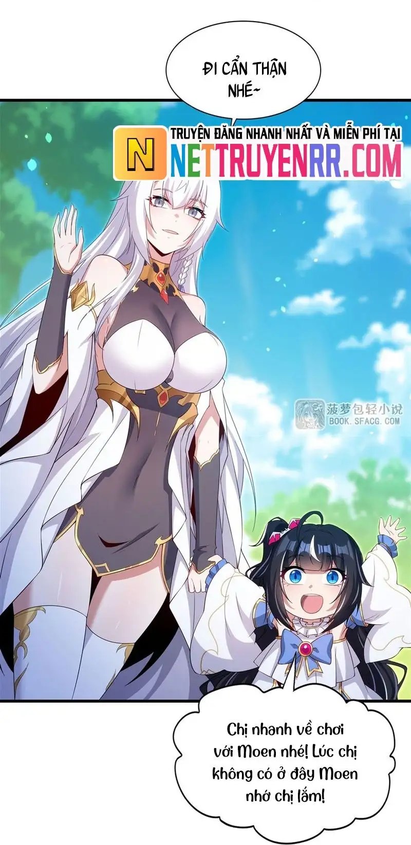 Truyện Tranh Im Miệng Đi Ác Long Ta Không Muốn Cùng Ngươi Trông Trẻ Đâu! trang 4