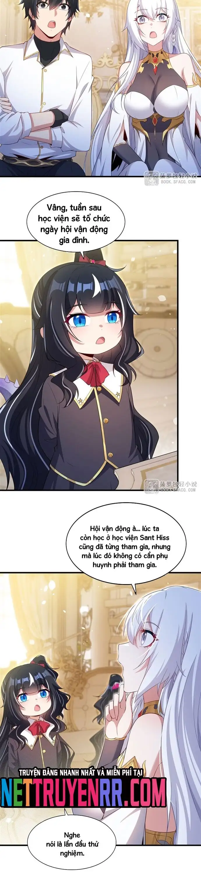 Truyện Tranh Im Miệng Đi Ác Long Ta Không Muốn Cùng Ngươi Trông Trẻ Đâu! trang 4