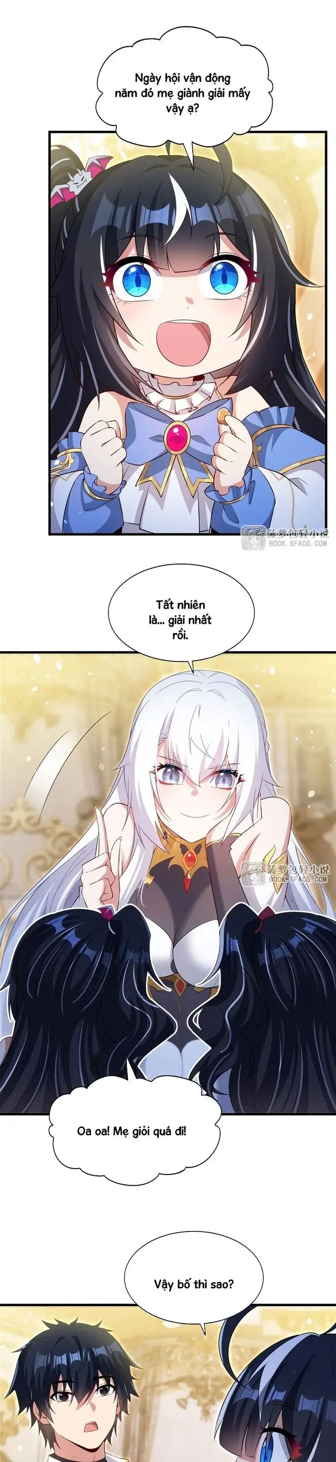 Truyện Tranh Im Miệng Đi Ác Long Ta Không Muốn Cùng Ngươi Trông Trẻ Đâu! trang 4