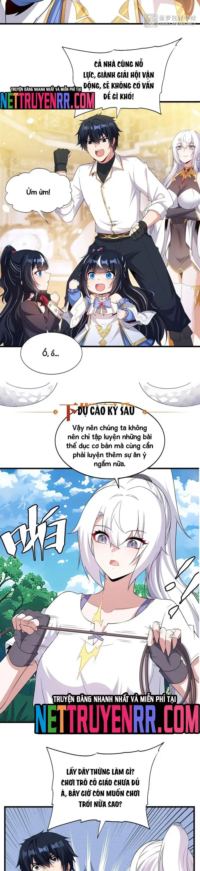 Truyện Tranh Im Miệng Đi Ác Long Ta Không Muốn Cùng Ngươi Trông Trẻ Đâu! trang 4