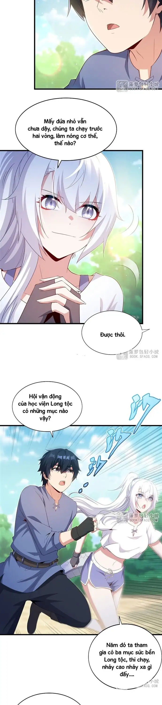 Truyện Tranh Im Miệng Đi Ác Long Ta Không Muốn Cùng Ngươi Trông Trẻ Đâu! trang 4