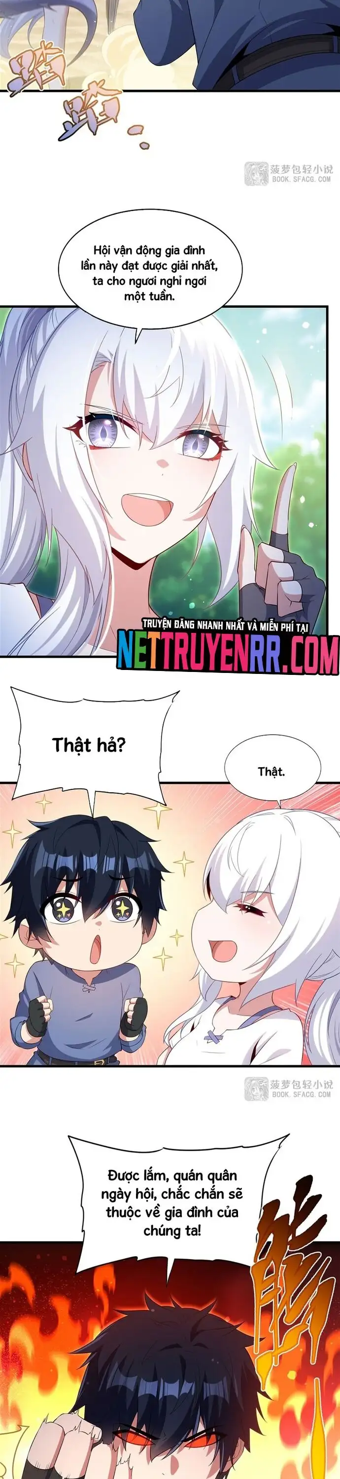 Truyện Tranh Im Miệng Đi Ác Long Ta Không Muốn Cùng Ngươi Trông Trẻ Đâu! trang 4