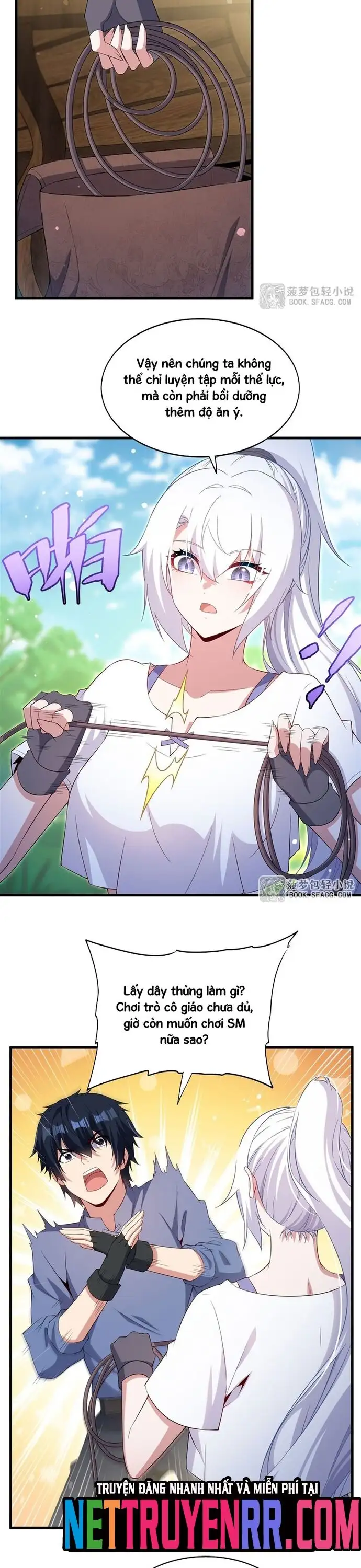 Truyện Tranh Im Miệng Đi Ác Long Ta Không Muốn Cùng Ngươi Trông Trẻ Đâu! trang 4