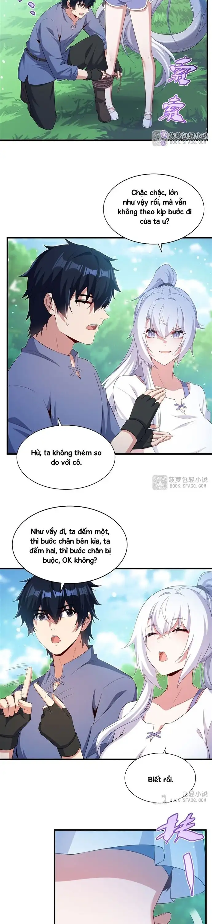 Truyện Tranh Im Miệng Đi Ác Long Ta Không Muốn Cùng Ngươi Trông Trẻ Đâu! trang 4