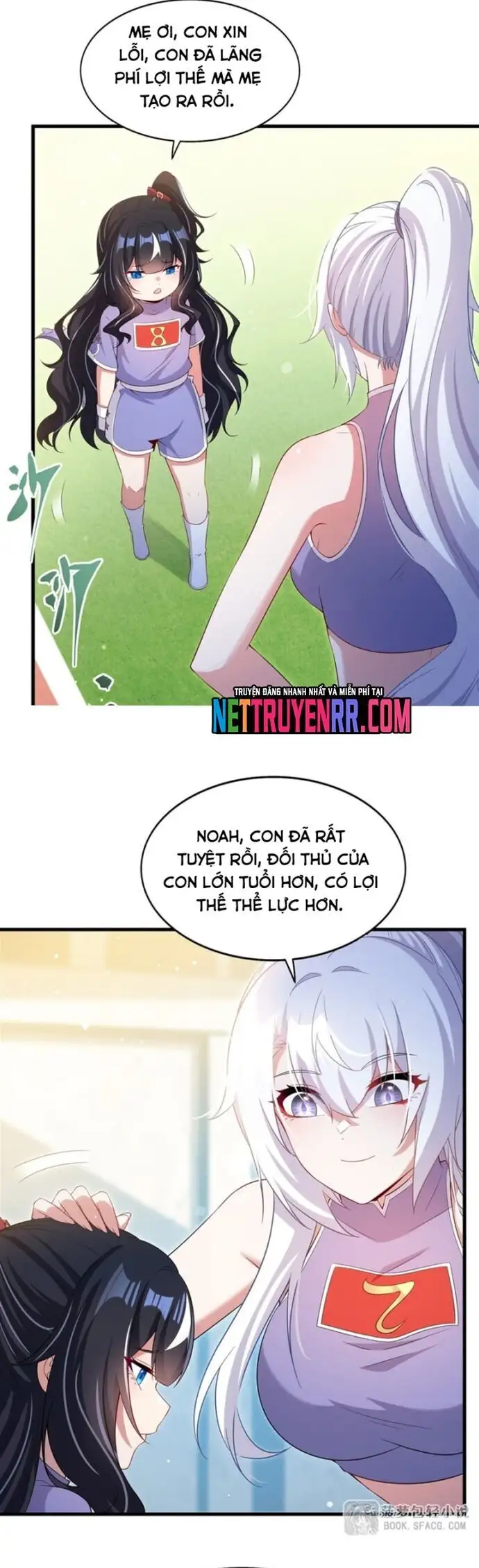 Truyện Tranh Im Miệng Đi Ác Long Ta Không Muốn Cùng Ngươi Trông Trẻ Đâu! trang 4